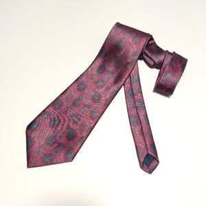 Vintage City Gold Handmade 100% Pure Silk Neck Tie, NWOT